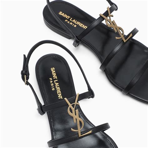 ysl cassandra sandal|ysl tribute sandals flat.